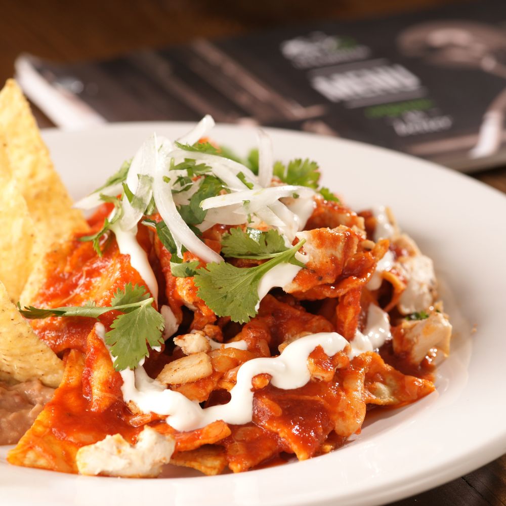 chilaquiles menú